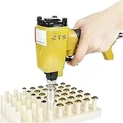 Pneumatic Upholstery Decorative Tack Nail Gun 7/16" Diameter Air Nailer Furniture Home Decor Light Weight Easy Install Time