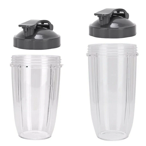 Replacement Large Nutri Bullet Cups Blender Cups Sip Seal Lids Mug Flip Top ▫▫