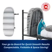 Portable Tabletop Ironing Board - Compact Convenient Foldable Travel Board AUS