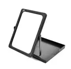 Mary Kay Tri-Fold Standing Travel Mirror with Blk.Mesh Zipper Bag,Plastic,7"x5"