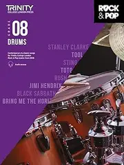 Trinity College London Trinity Rock and Pop Drums Grade 8 Music Book