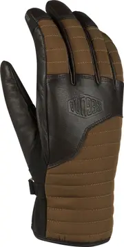 Segura Mitzy waterproof Ladies Motorcycle Gloves, black-brown, Size S for Men Black Brown