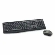 VERBATIM CORPORATION Silent Wireless Mouse and Keyboard, 2.4 GHz Frequency/32.8