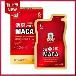 【正官庄】 活蔘28D MACA 10入/6盒