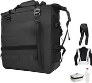 Motorcycle Saddlebags,Luggage Pack | Waterproof Motorcycle Side Luggage Saddlebags 30L Large Capacity Storage Panniers for Road Cycling