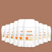 Carpe Antiperspirant Underarm Stick 50ml - 10 Pack, Coconut Vanilla