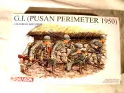 1/35 Dragon 4 US GI Pusan Perimeter 1950 Korean War # 6808