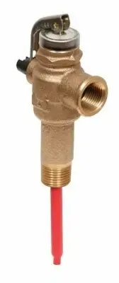 Tomson PRESSURE & TEMPERATURE RELIEF VALVE W/ EXTENSION 15mm- 1000kPa Or 1400kPa