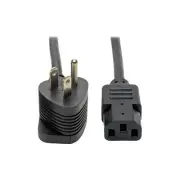 Eaton P006-006-515MF POWER CABLE - NEMA 5-15P - MALE LEFT GENDER - C13 - FEMALE