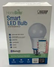 FEIT ELECTRIC Dimmable HOMEBRITE SMART LED BULB REPLACES 60W USES 9W A19 BULB