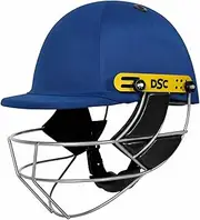 DSC Defender Cricket Helmet | for Men & Boys | Adjustable Steel Grill | Back Support Strap | Lightweight
