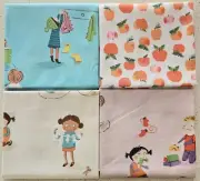 Rare! OOP 4 X FQ Bundle By Heather Ross Patchwork Fabric