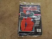 Vintage 1989 Royal Black Vampire Cape Dracula Halloween-41"--NEW-Sealed