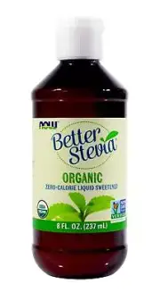 BetterStevia Organic Liquid Sweetener Zero Calorie Sugar Substitute 8 Fl Oz 2...