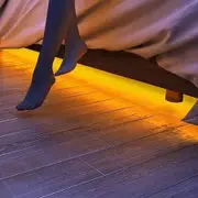 BRELONG LED Human Bedside Sensor Light Strip for Bedroom Bed