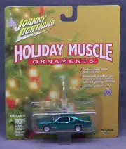 Johnny Lightning 1:64 Holiday Muscle Ornaments '71 Dodge Demon