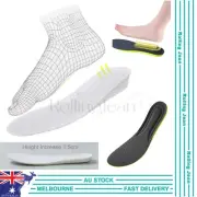 EVA Height Increase Heel Lift Insert Insole Cushion Pad Unisex Shoe Insoles AU