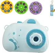 JOINPAYA 1set Boy Girl's Creative Music Projector Camera Toy Educational Learning Bedtime Projector Random Slides for Boys and Girls Fun Preschool Toy for Interactive Play