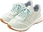 LANVIN en Bleu(ランバン オン ブルー) Lanvin on Blue 2863 Women's Sneakers Lace-up Denim Sneakers, Blue (Light), 24.0 cm