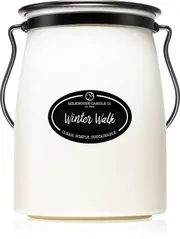 Milkhouse Candle Co. Creamery Winter Walk scented candle Butter Jar 624 g