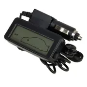 12V Car LCD Digital Display Thermometer Inside Outside Temperature GaugeMeter vb