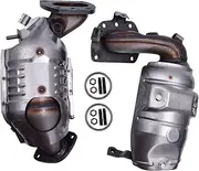 Hodflop 679-530 674-322 Left & Right Catalytic Converter Compatible with Toyota Highlander 3.5L 2017-2019, Sienna 2017-2020, for Lexus RX350 2016-2021 3.5L V6 Replace# 171500P330 41333