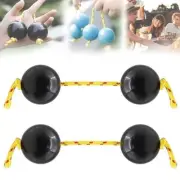 2Pcs Music Egg Shaker African Shaker Rattle Kashaka Rhythmic Ball