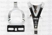 MKS Steel Toe Clips CHROME X-Large Track Fixed Gear