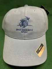 BNP Paribas Open Tennis Embroidered Hat Blue- Unisex - OSFM - NWT