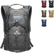 TETON Sports Oasis Hydration Backpacks– Hydration Backpack for Hiking, Running, Cycling, Biking, Hydration Bladder Included – Plus a Sewn-in Rain Cover