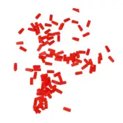 100PCS Saxophone Backup Pad Flute Clarinet Key Rubber Pad Musical Tool Acc MGR