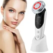 7-in-1 Facial Massager EMS Micro-current Color Light Vibration LED Beauty Purify