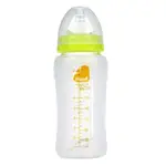 麗親嬰兒玻璃奶瓶寬口徑初生兒防燙耐高溫帶矽膠保護套180ML27HER KISS嬰兒玻璃瓶寬口徑耐熱帶111.23