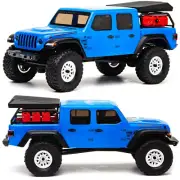 Axial AXI00005T2 1/24 SCX24 Jeep JT Gladiator 4WD Rock Crawler Brushed RTR Blue