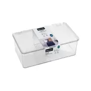 Boxsweden 2.8L Clear Crystal Hinged Storage Container