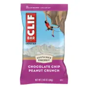 Clif Bar - Energy Bars - Chocolate Chip Peanut Crunch