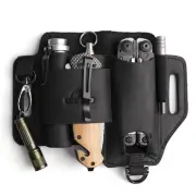Leather Multitool SheathEDC Belt Organizer for Work and Daily UseLeatherman S...