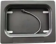 Electronic American size motorcycle license plate frame