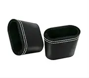 1 Pcs Leather Sieve Cup Popular Western Sieve Storage Cup Hotel KTV Gu Sieve(Only dice Cup)