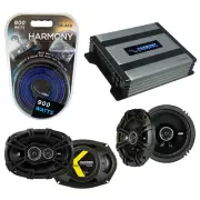 Fits Nissan Armada 2004-2006 Speaker Upgrade Kicker DSC693 DSC65 & HA-A400.4 Amp