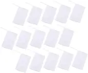 Baluue 50pcs Handmade Soap Face Wash and Foaming Net Double Layer Fabric Skin-friendly Easy Hanging High Absorption