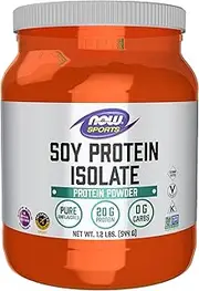 NOW Sports Soy Protein Isolate, 1.2 Pound