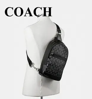 美國COACH CHARLES＿Ｃ壓紋個性斜背包 /男女包 / COACH包 / 包包專櫃品牌 / outlet / 產品編號F54787 【momi宅便舖】