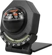 Compass for Car Boat Navigation Electronic Compass Car Compass Dashboard Survival Compass Compass Boat Compasses Adventure Bike Accessories Compass for Autos Survival Gear