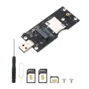 M.2 Key B to USB 3.0 Network Adapter Ethernet Port 3G/4G/5G/LTE Module SIM Card