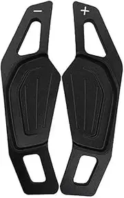 Car Steering Wheel Shift Paddles for S&Koda Octavia Kodiaq Interior Accessories 2023 2024 Car Steering Wheel Paddle Shift Extension Cover Shift Trims HTEOPOEKFR(Silver)