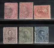 Canada - Correo 1859/64 Yvert 12/7 usado