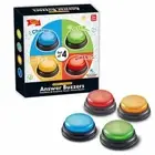 Learning Minds Lights & Sounds Answer Buzzers 4 Pack - For Quiz Games C