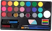 Face Body Paint Makeup Palette Art Children Color Painting Face Paint Pigment for Theater Stage Fancy Dress Birthday Cosplay