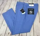 RALPH LAUREN Flat Front Dress Pants SIZE 40/30 Light Blue Windowpane NWT
